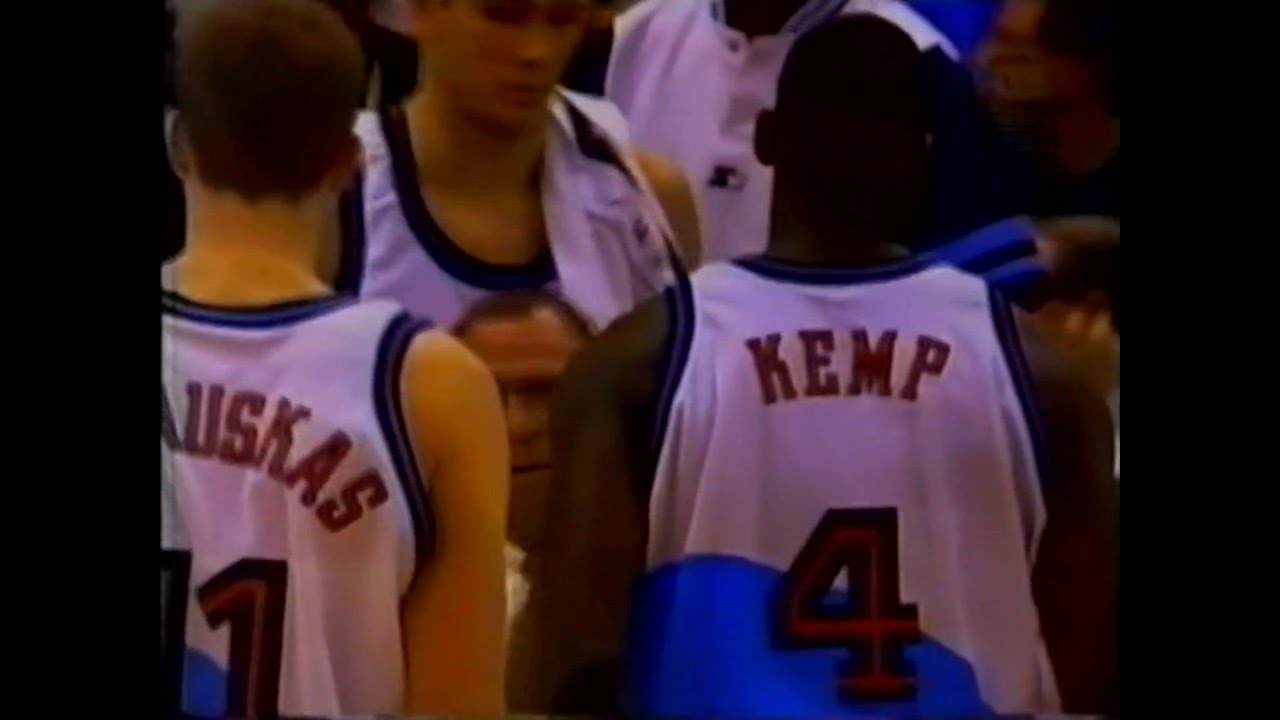 Shawn Kemp Grizzlies at Cavs 1998 YouTube