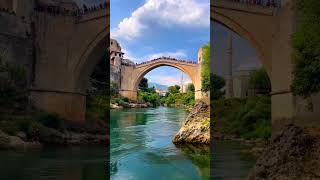 WOW In Bosnia are the Niagara Falls from Europe  ?? europe travel bosnia herzegovina mostar