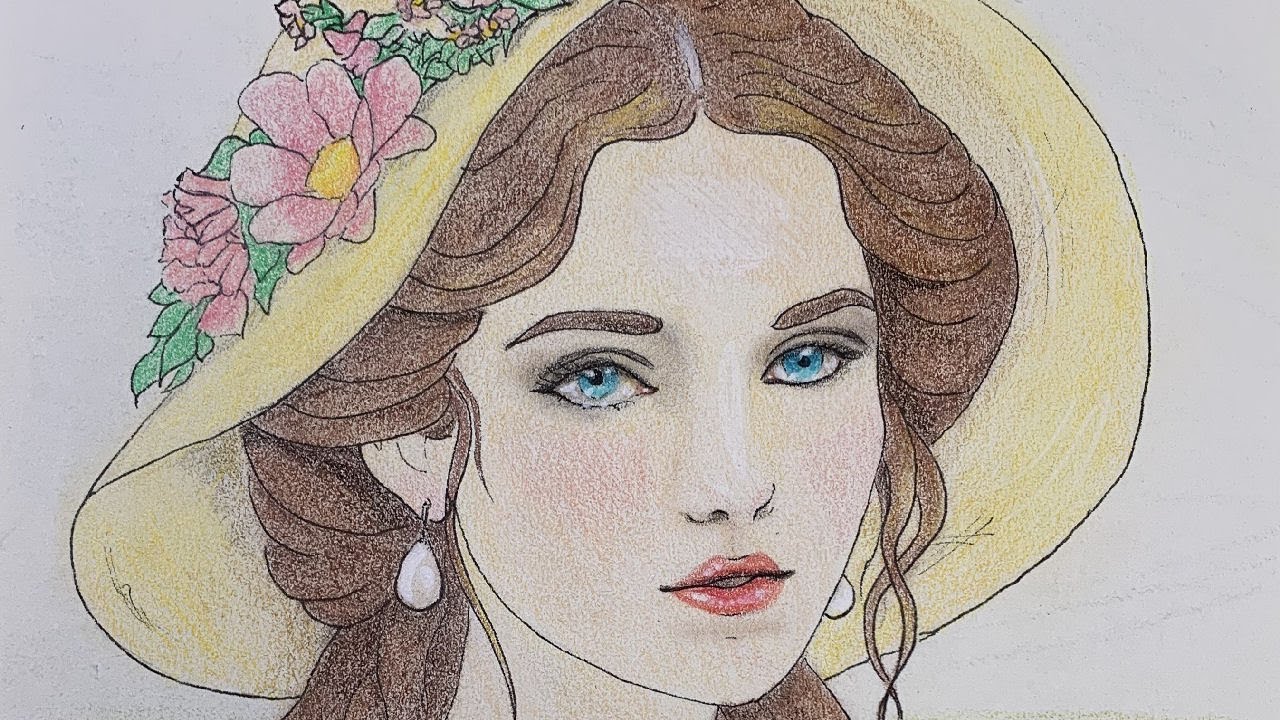 🌼🌸💐 Visage du printemps - FANORIA - ASMR - Draw & Music 🍃🌺✨