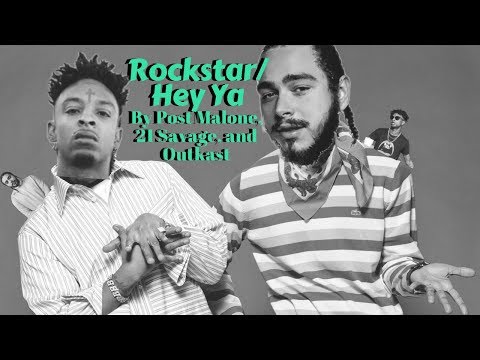 Full Song Rockstar But It Has Hey Ya By Outkast Playing In The Background Youtube - roblox music video hey ya by outkast