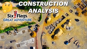 The Construction of Six Flags Great Adventure