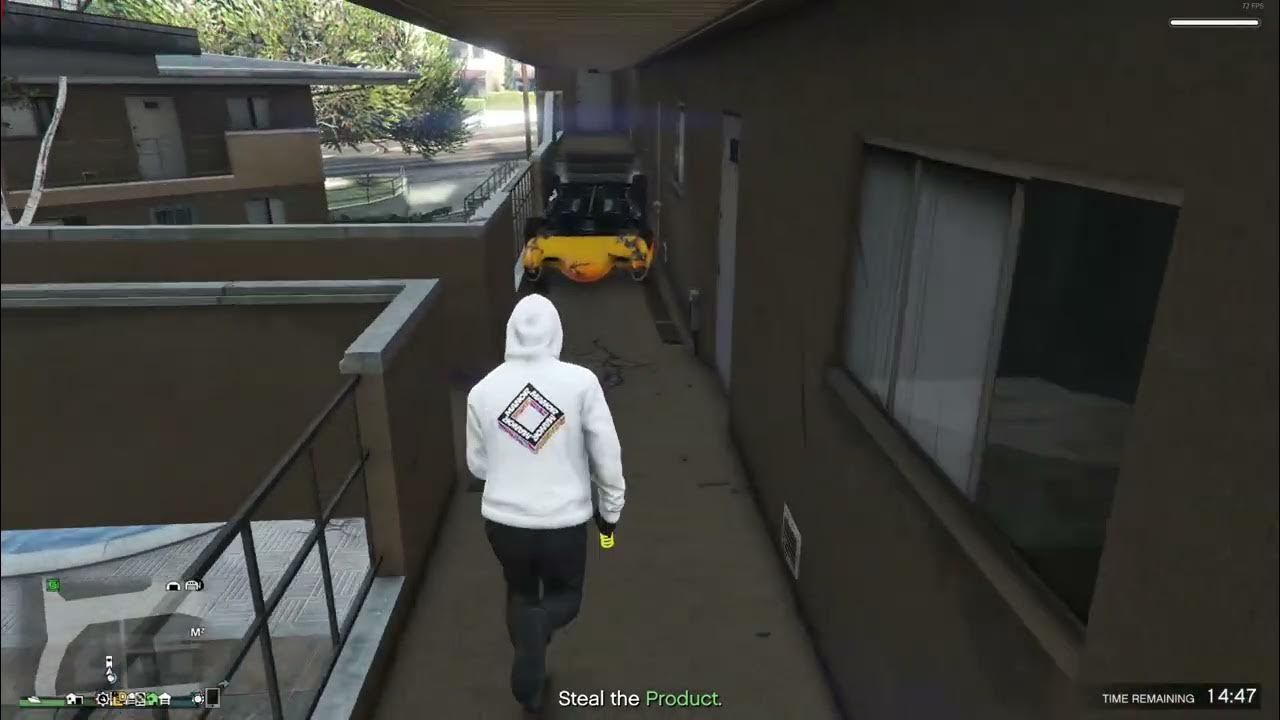 Trying to get a car unstuck in GTA Online YouTube