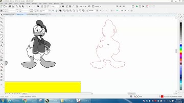 Corel Draw Tips & Tricks Outline around a clipart