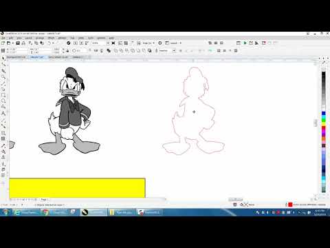 Corel Draw Tips U0026 Tricks Outline Around A Clipart