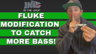 THIS FLUKE MODIFICATION CATCHES MORE BASS!