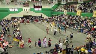 2025 Native American Powwow procession at WUSTL