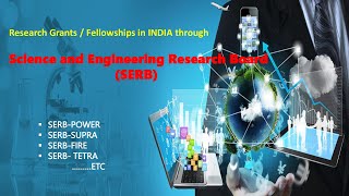 Best Research Fellowship 2024 II DST-SERB India fellowship and Scholarships in India #DSTINDIA