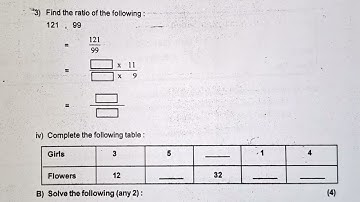 6 th std, II Unit Test 2024 Maths Question paper pattern for practice. Subscribe 🔔⏩⏩