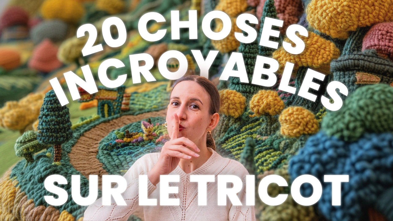 20 choses INCROYABLES que tu ignores sur le tricot !