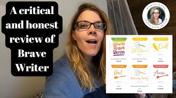 Brave Writer Homeschool Curriculum Short REVIEW Writing Program