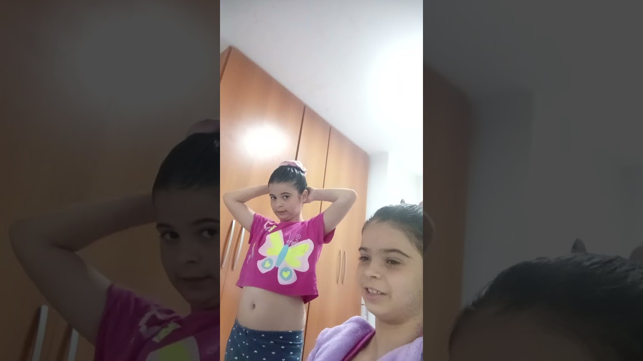 Arrumando o cabelo para apresentação parte 1