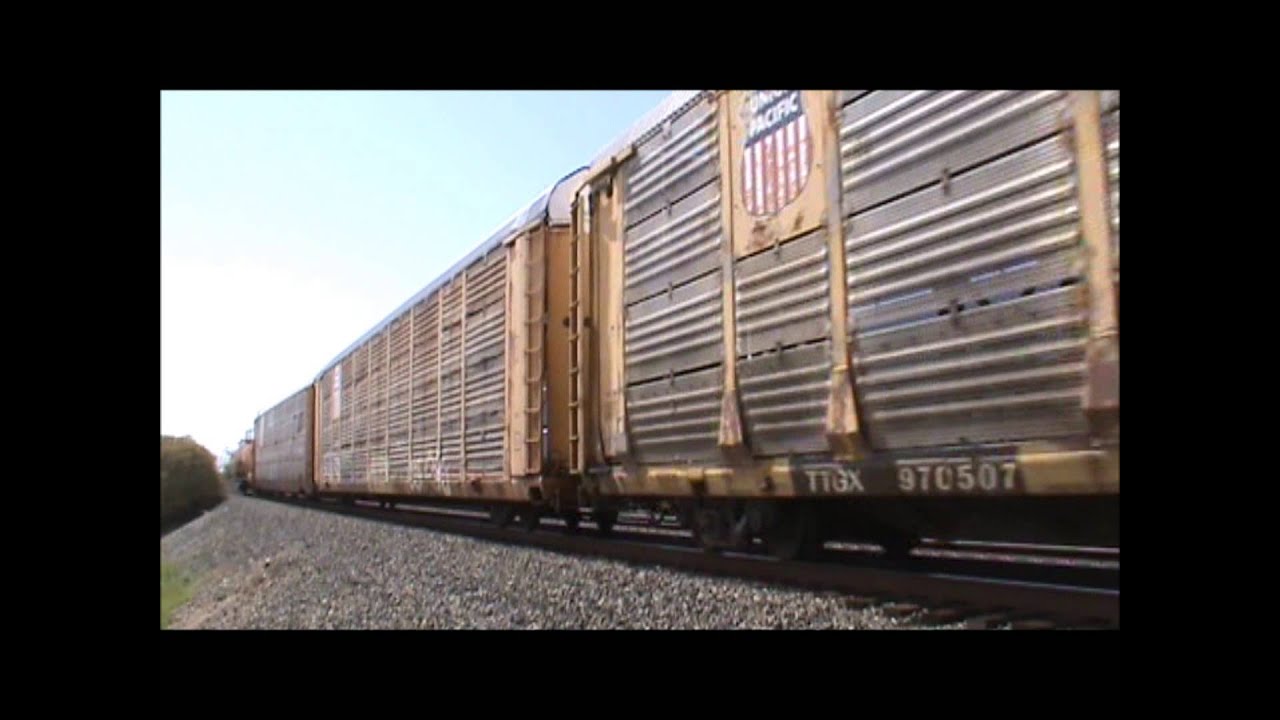 bnsf 5729 March Calrailfans Meet at Johnston (3/16/13) - An SD59MX, Patched SP AC44s, and More!