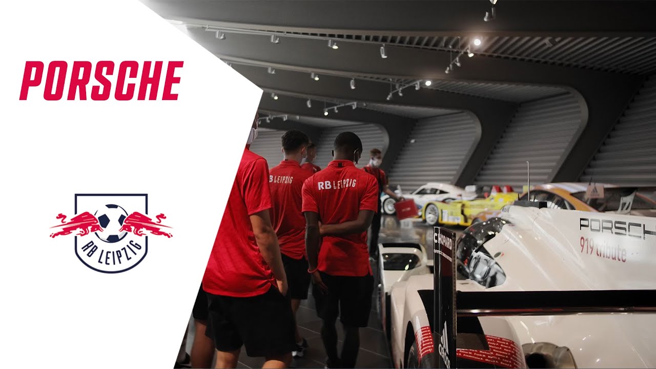 Das Porsche Talent-Team 2020 zu Gast im Porsche-Werk | RB Leipzig