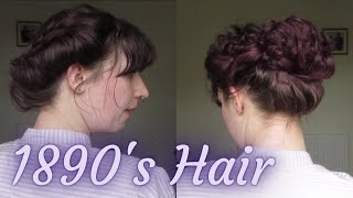 Trying 2 Victorian Inspired Hairstyles How-To Re-upload
