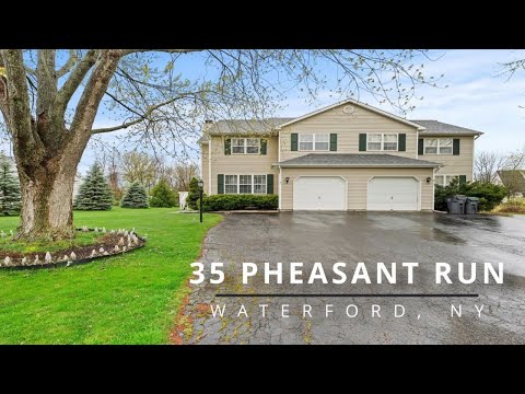 35 Pheasant Run, Waterford, NY home video tour