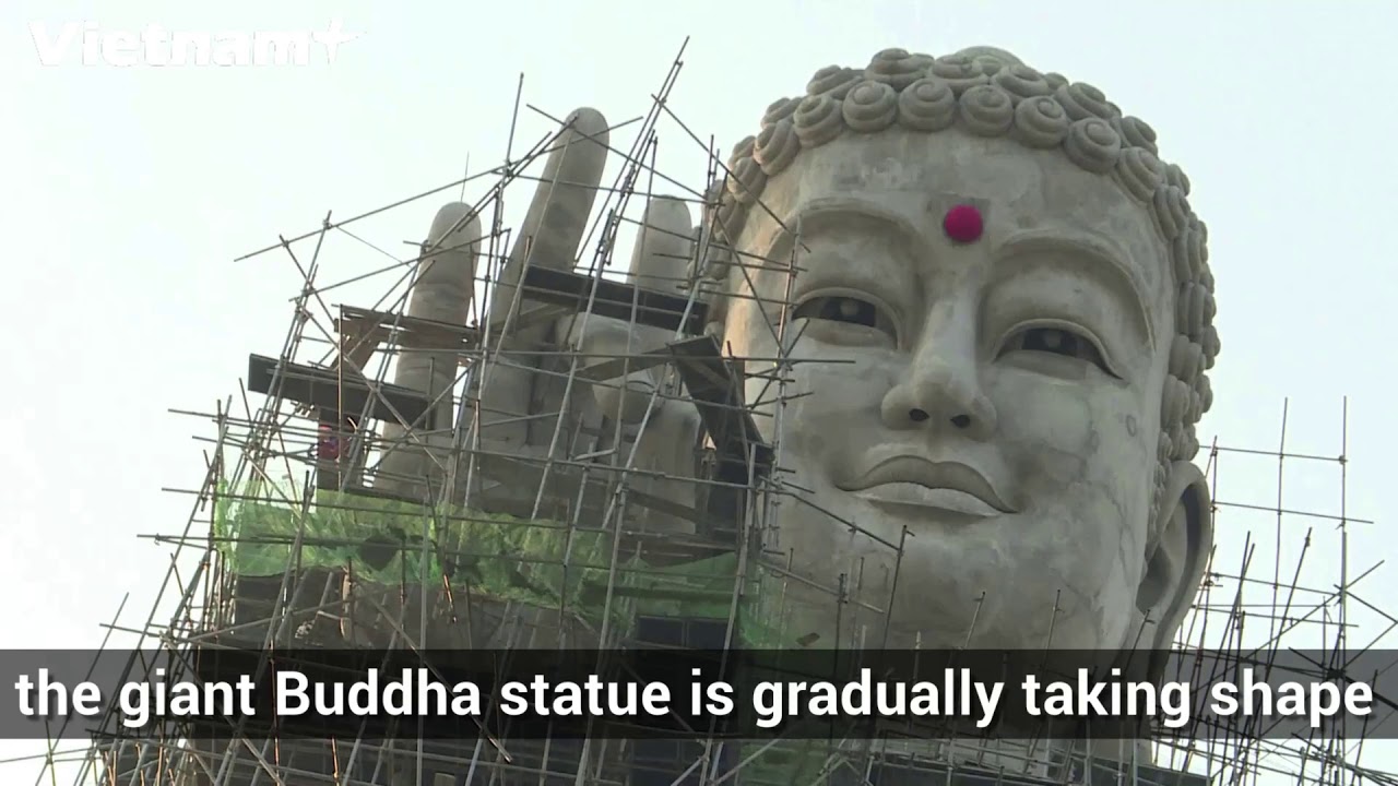 A Close up of the Largest Buddha Statue in Southeast Asia YouTube