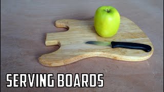 How To Make Simple Serving Boards and Cutting Boards out of Wood - Things For Charity