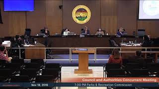 Council and Authorities Special Meeting - November 12, 2019 Council and Authorities Special Meeting - November 12, 2019