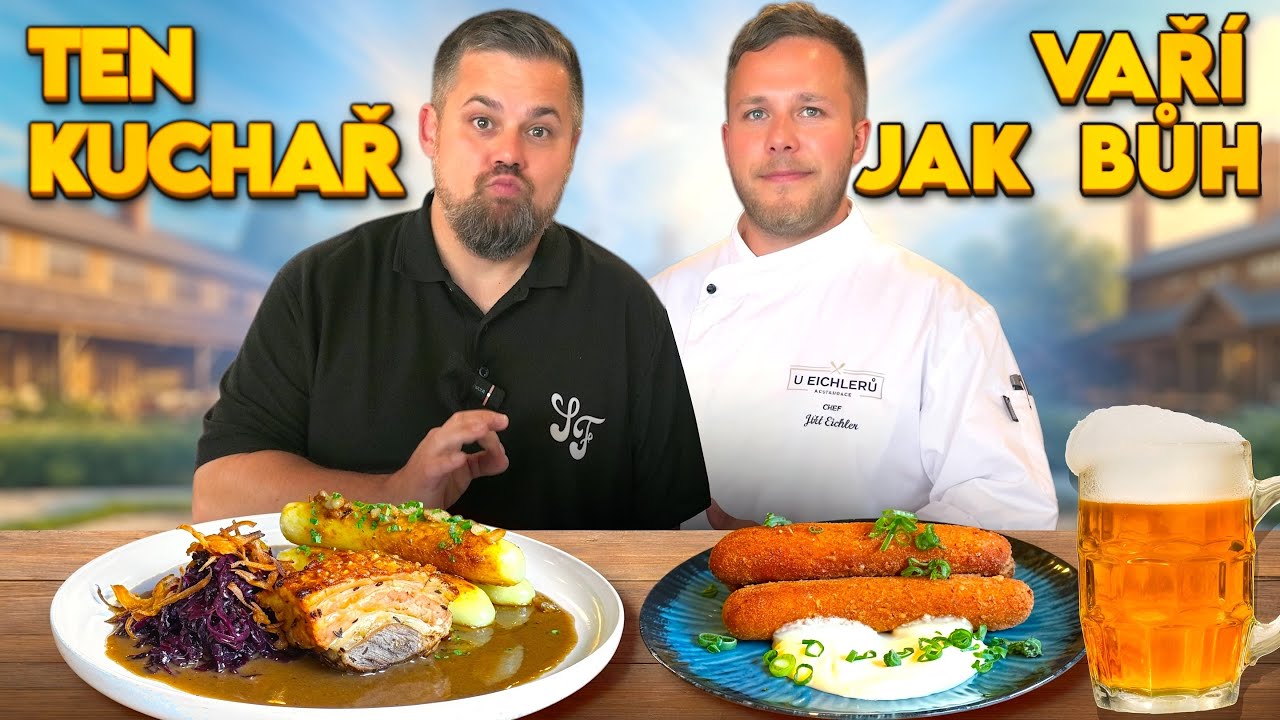 Vařil u POHLREICHA teď má svojí restauraci! Když kuchař vaří srdcem! U EICHLERŮ!