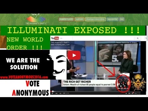 Humanity Party vote anonymous 2016.com EXPOSED Agenda 21