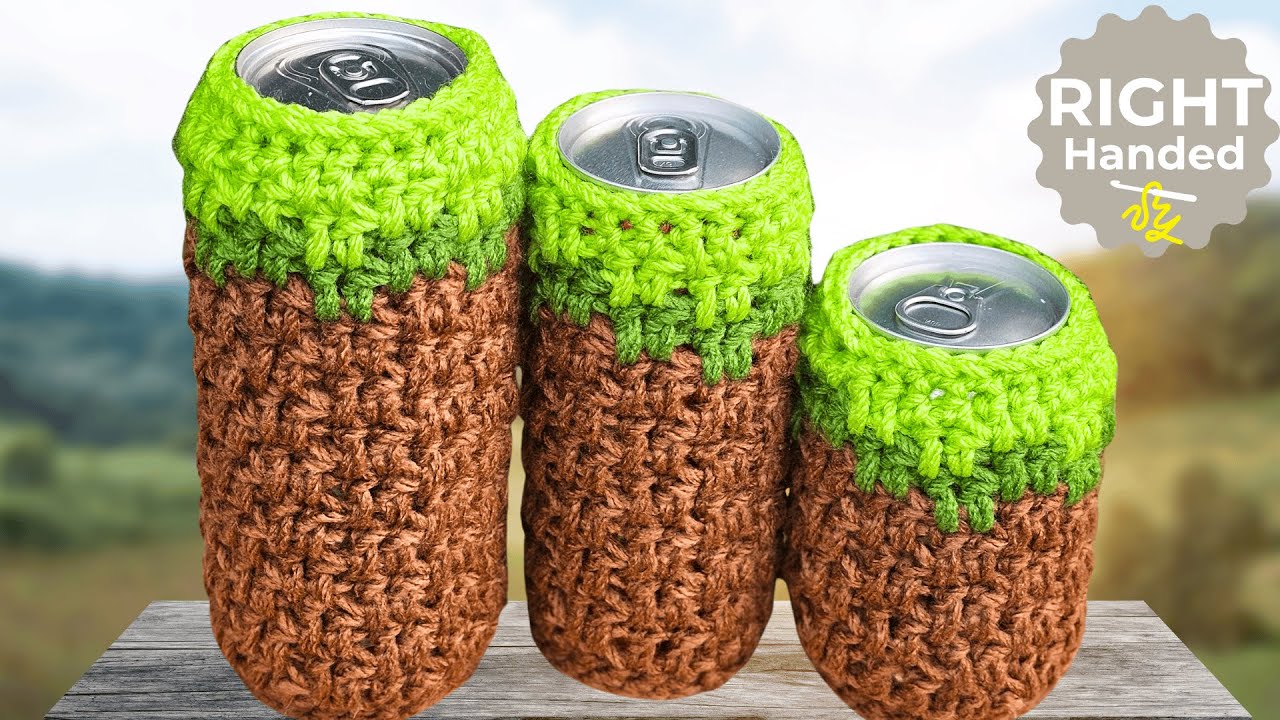 Вязание крючком блоков в Minecraft для вашего любимого напитка!