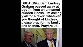 "Tributes honor Sen. Lindsey Graham's service as supporters offer prayers to his family."