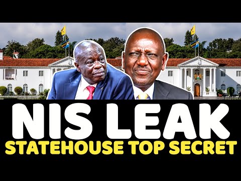GACHAGUA Leaked Statehouse NIS  Ruto's Top Secret Report Ahead of 2027!