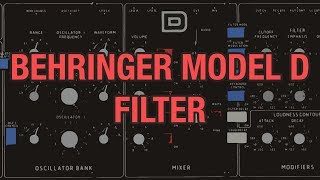 Behringer Model D #06 - Filter