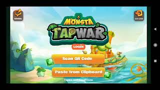 Monsta Infinite Tapwar log in tutorial🤩 screenshot 2