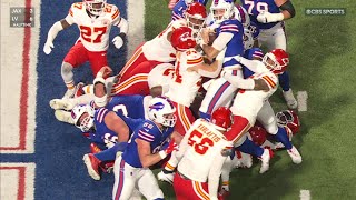 Allen leads Buffalo down for a TD score
