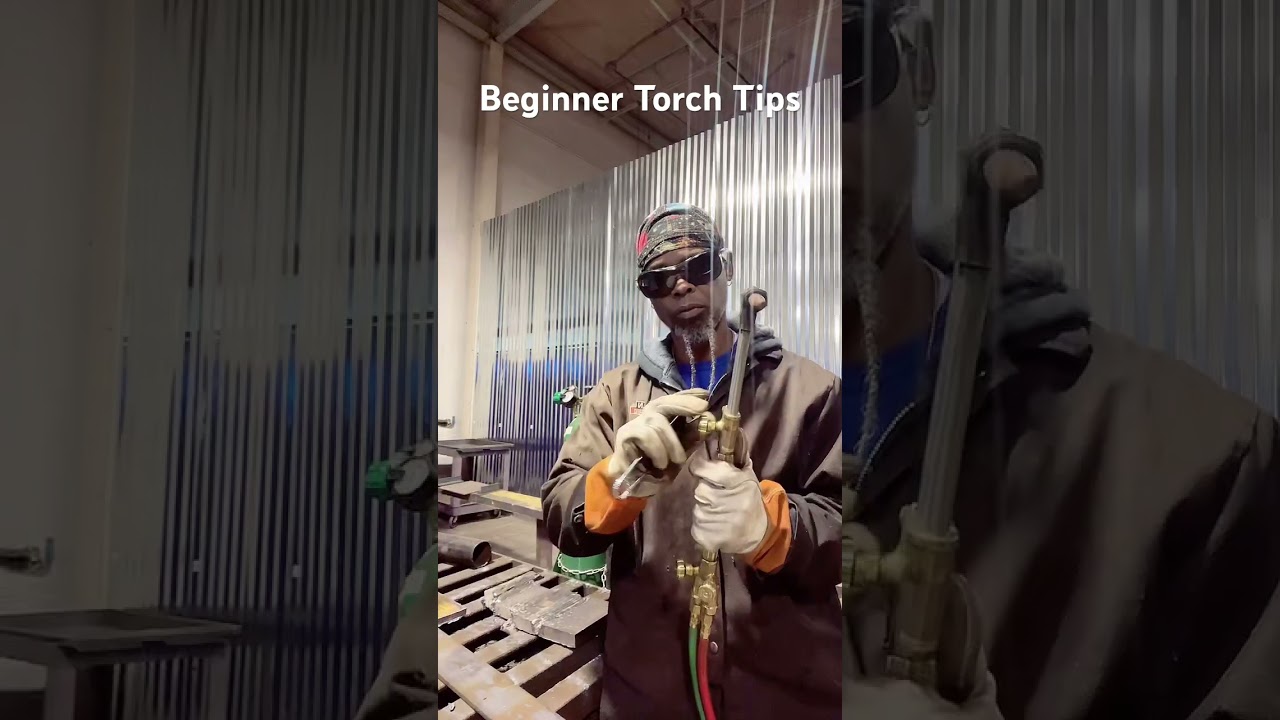 Советы по работе с горелкой для начинающих #резак #сварка #сварщик #студенты