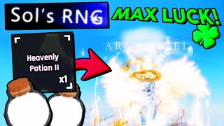REACTING TO THE LUCKIEST HEAVENLY POTIONS CLIPS (sol's rng)