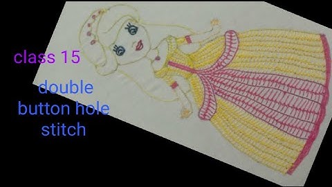 double button hole stitch#aari work#beginners class#online class#basic level#ஆரி வகுப்புகள்