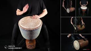 SOKO - Djembe Exercise 7 | Learn How to Play the Djembe Online