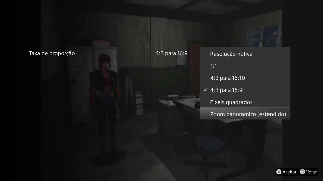 RESIDENT EVIL 2 CLÁSSICO PS4 - MOSTRANDO O JOGO