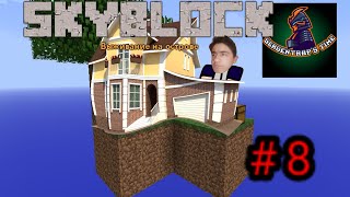 🏚 Новый дом в на небесном острове! skyblock #8