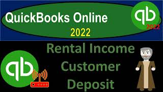 Rental Income Customer Deposit 8342 QuickBooks Online 2022
