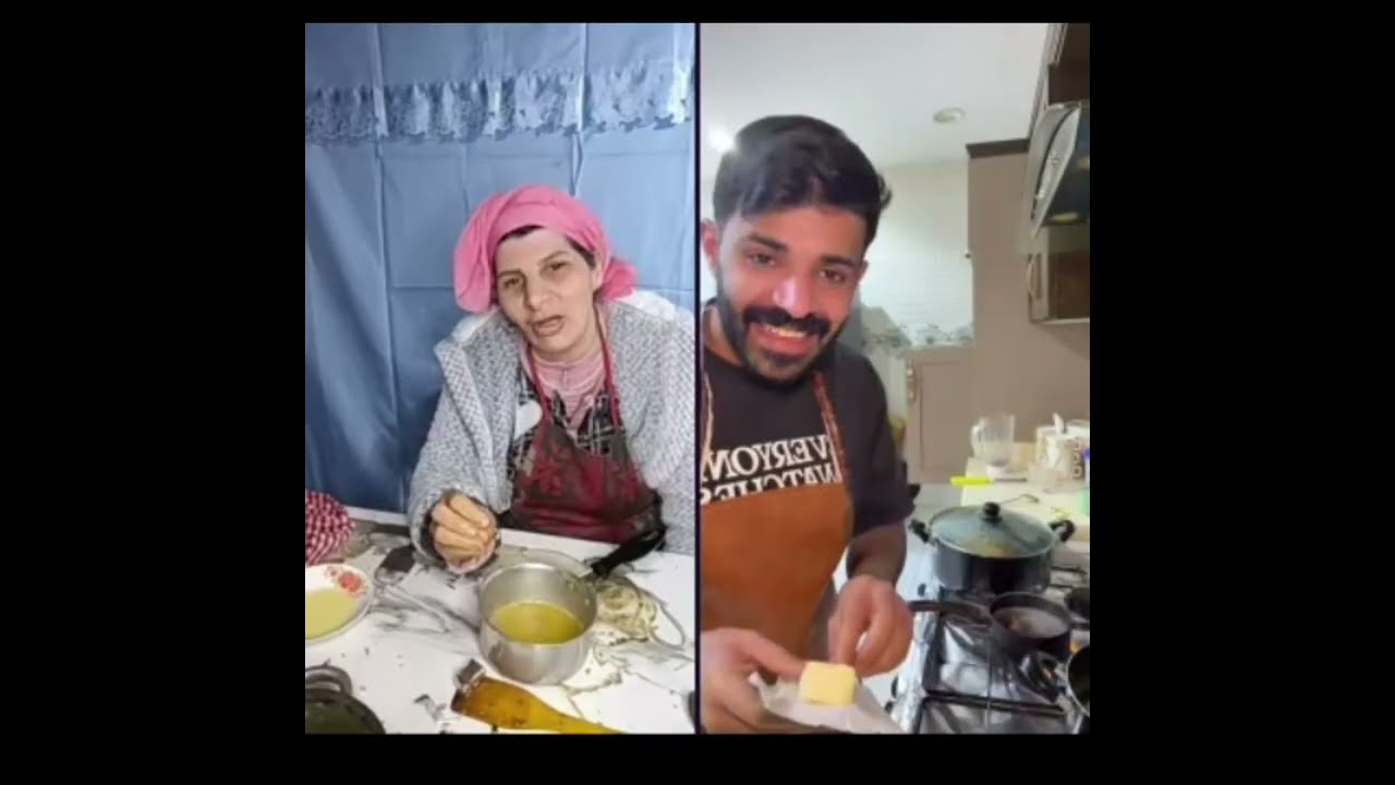 لايف قصباوية وياسر السعودي دجاج محمر مع قليل مع تضارب ثقافات والفقصة 🤣