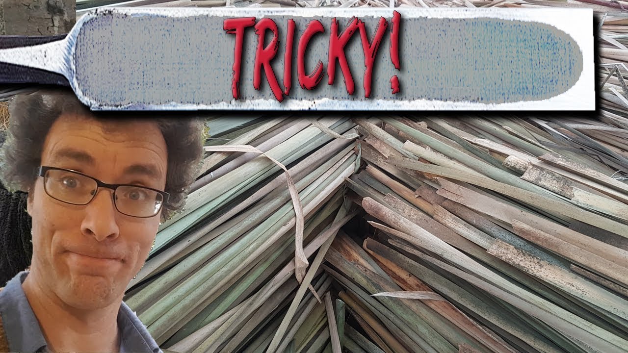 How to thatch: learning how to form the valley