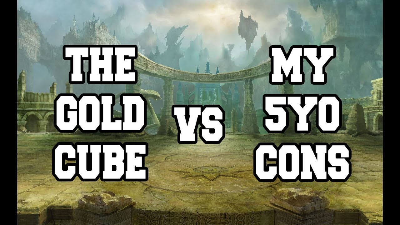 The Gold Cube vs My 5yo Concentrates