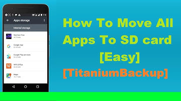 How to Move Apps to SD card [Easy] [Titanium backup]