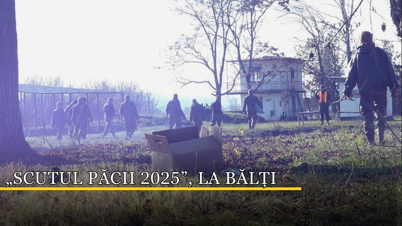 „Scutul Păcii 2025”, la Bălţi: Armata Națională trece examenul pentru misiuni ONU