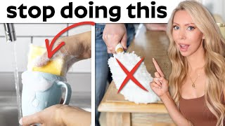 15 Ways You Are Cleaning WRONG That Are Making Your Home DIRTIER!