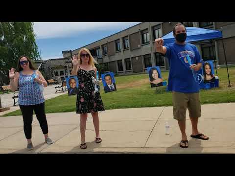 Comsewogue High school farewell parade