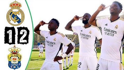 Real Madrid 2-1 Las Palmas [2024] || All Goals & Highlights