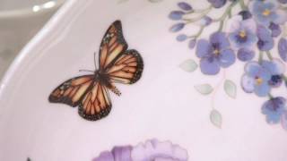 Lenox 7-pc. Butterfly Meadow Porcelain Pasta Set on QVC