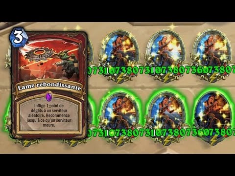 histoire du soldat Lame rebondissante infinie (fail) - Hearthstone [FR]