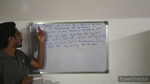 5th Semester BSc mathematics-Real analysis (3.4.4 Theorem)