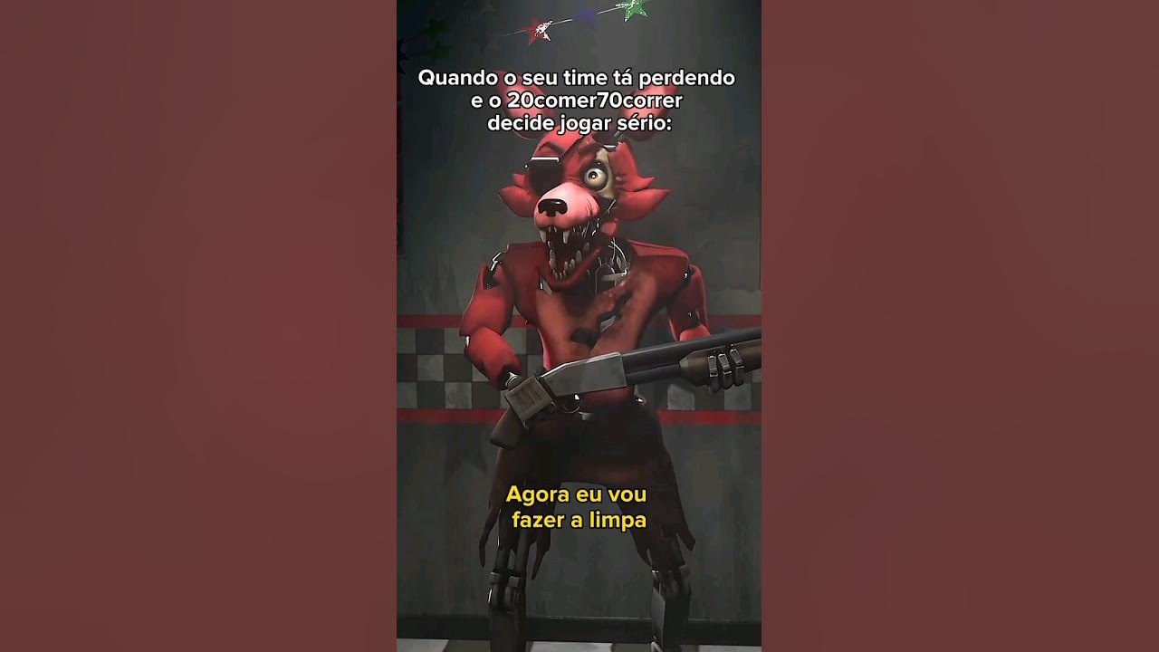 Foxy e o jogo online #fnaf #shorts 