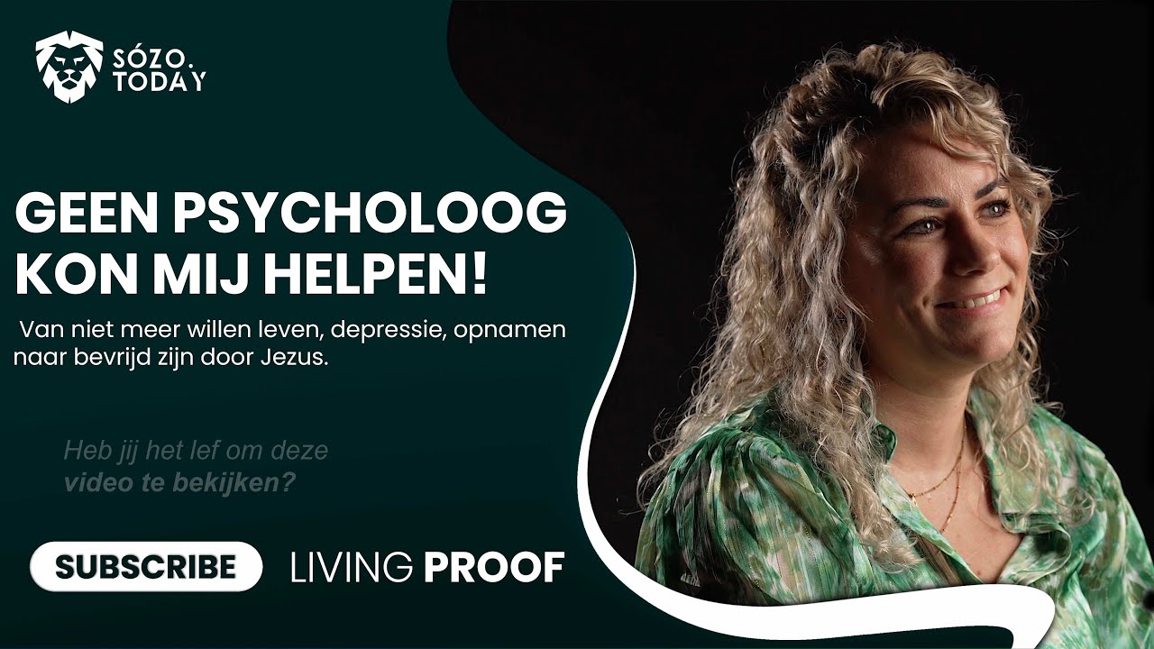 Geen PSYCHOLOOG kon mij helpen - Getuigenis Anita